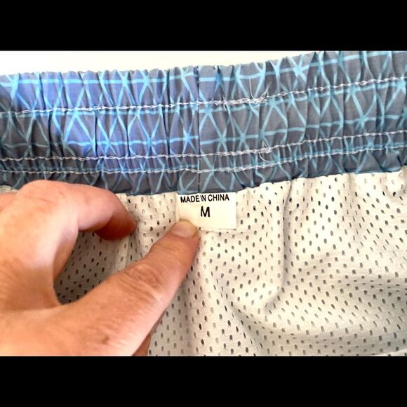 Swim Shorts Junior Size M Blue with Brief New - Picture 2 of 6